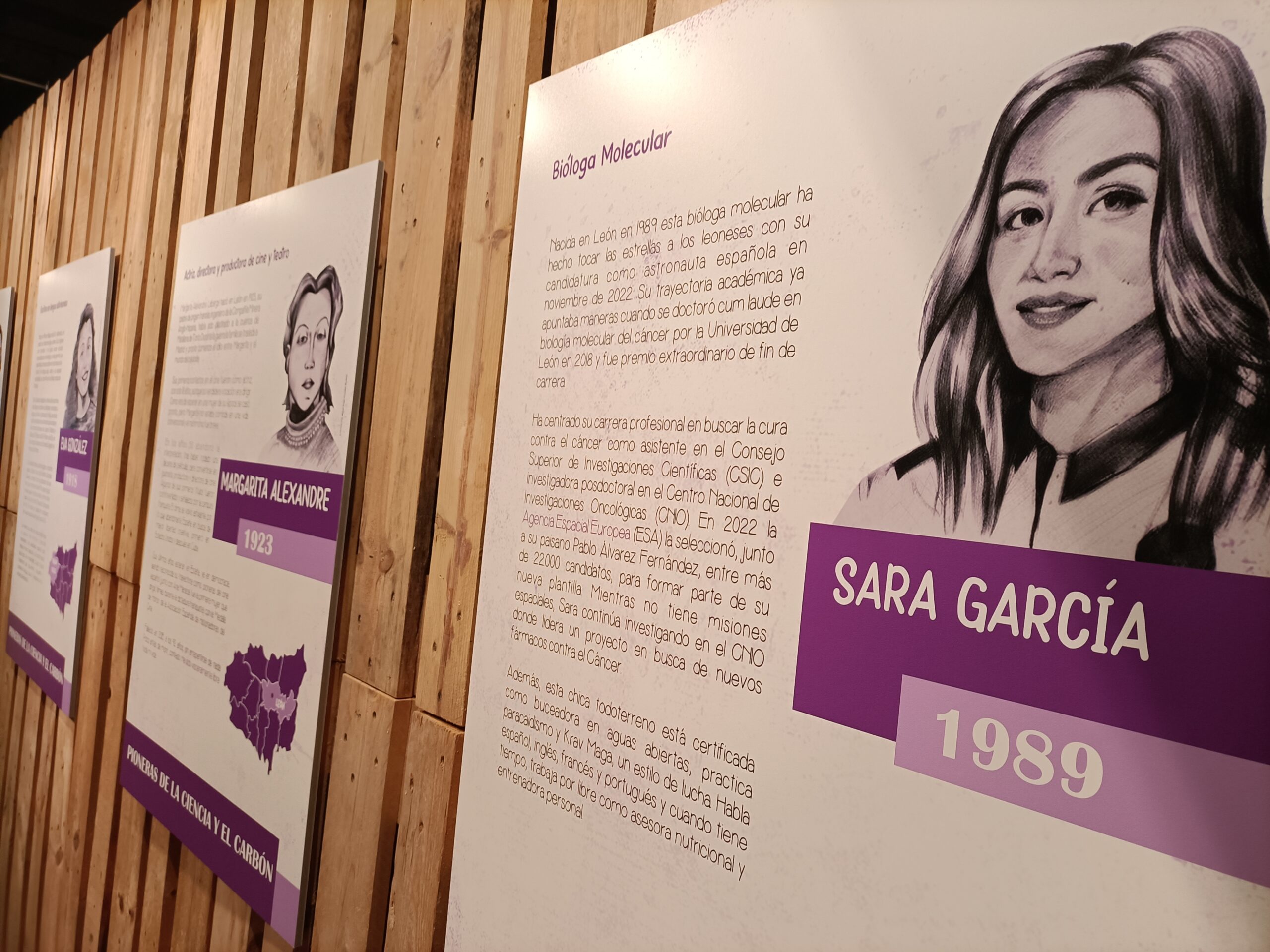 ‘Pioneras de la ciencia y el carbón’ | Exposición en paneles